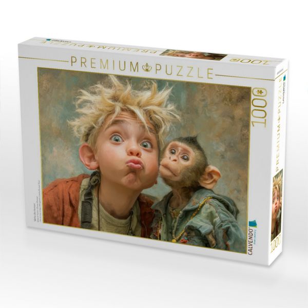 Produktbild: CALVENDO Puzzle Werke des Humors | 1000 Teile Lege-Gr&ouml;&szlig;e 64x48cm Foto-Puzzle f&uuml;r gl&uuml;ckliche Stunden