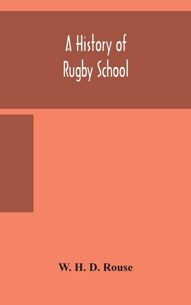 Produktbild: A History Of Rugby School