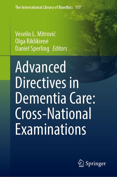 Produktbild: Advanced Directives in Dementia Care: Cross-National Examinations