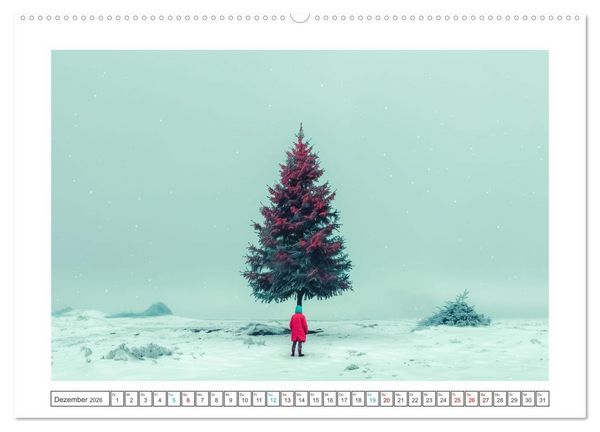 Produktbild: Verzerrte Wirklichkeiten (hochwertiger Premium Wandkalender 2026 DIN A2 quer), Kunstdruck in Hochglanz