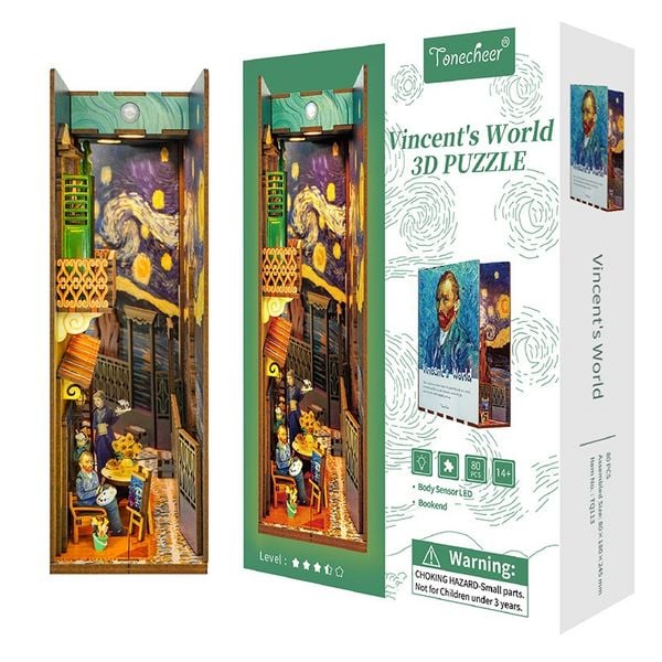 Book Nook DIY Bücherecke Vincent's World