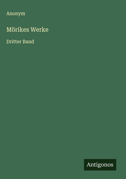 Produktbild: M&ouml;rikes Werke