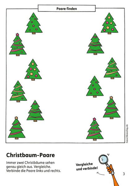 Produktbild: Weihnachtsr&auml;tsel &ndash; Kunterbunter Kindergartenblock ab 4 Jahre
