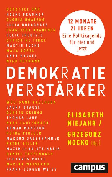 Demokratieverstärker, Taschenbuch von , Campus, 9783593513836