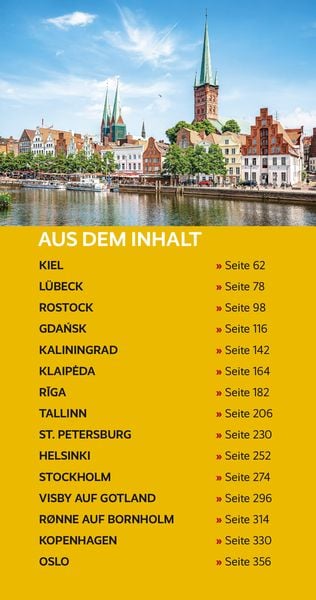 Produktbild: TRESCHER Reisef&uuml;hrer Ostseest&auml;dte