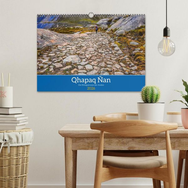 Produktbild: Qhapaq &Ntilde;an - die K&ouml;nigsstrasse der Anden (Wandkalender 2026 DIN A3 quer), CALVENDO Monatskalender