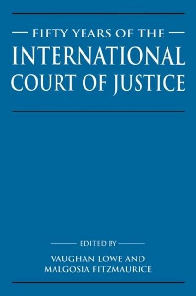 Produktbild: Fifty Years of the International Court of Justice