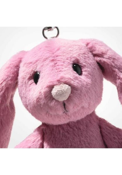Produktbild: Steiff 112775 - Anh&auml;nger Hoppie Hase, pink, Pl&uuml;sch, 16 cm