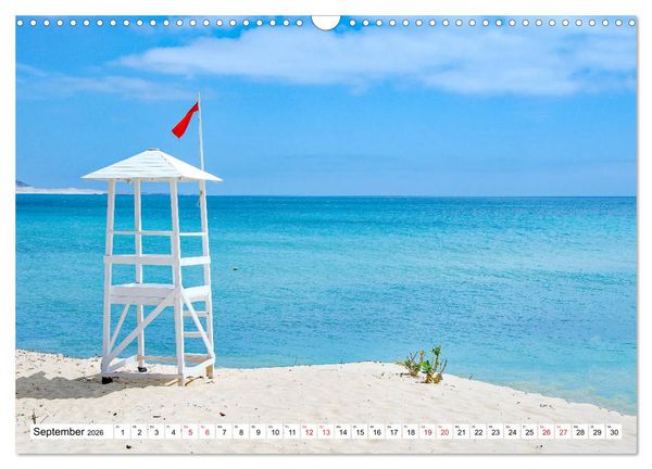 Produktbild: Boa Vista - die drittgr&ouml;&szlig;te Kapverdische Insel (Wandkalender 2026 DIN A3 quer), CALVENDO Monatskalender