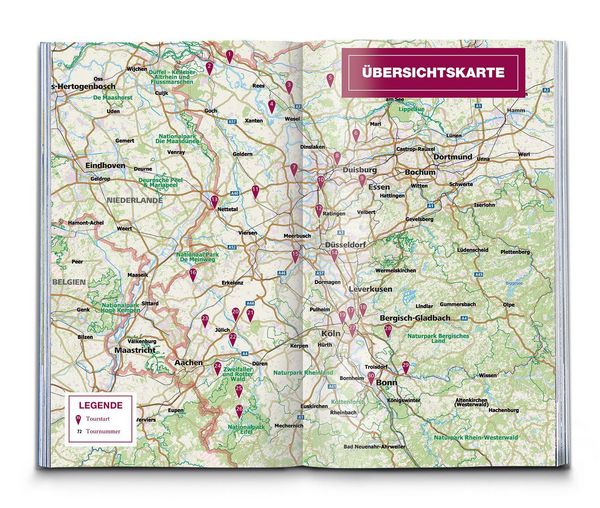 Produktbild: KOMPASS Fahrradlust Rheinland
