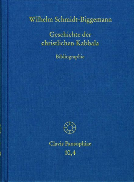 Produktbild: Geschichte der christlichen Kabbala. Band 4