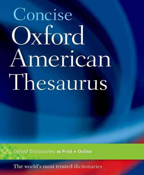 Produktbild: Concise Oxford American Thesaurus