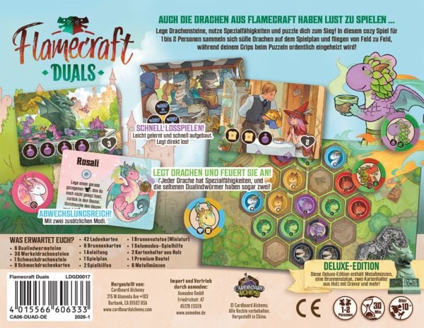 Produktbild: Cardboard Alchemy - Flamecraft Duals, Deluxe Edition