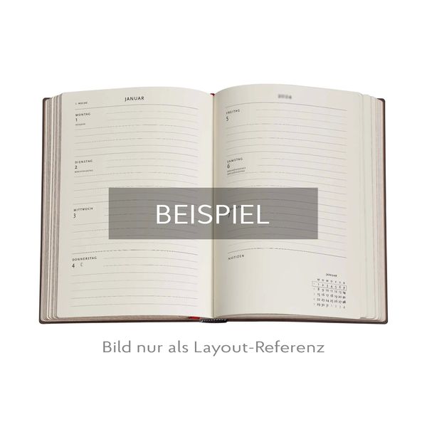 Produktbild: 12-Monatskalender Flexi 2025 Granada-T&uuml;rkis, Mini, Horizontal