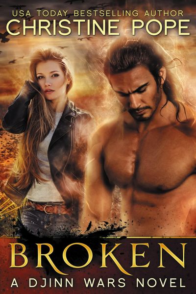Produktbild: Broken (The Djinn Wars, #4)