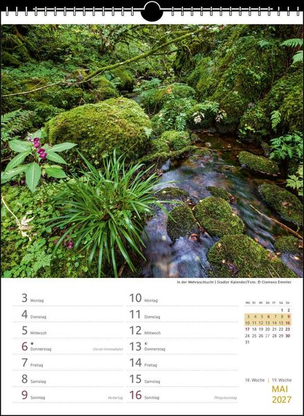 Produktbild: Zwei-Wochenplaner Schwarzwald 2027