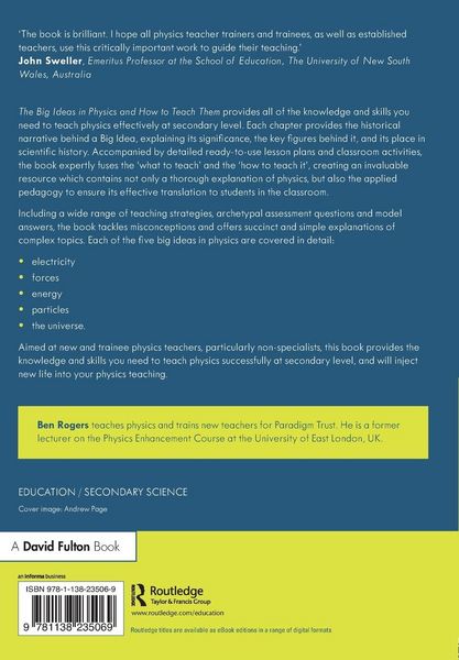 Produktbild: The Big Ideas in Physics and How to Teach Them
