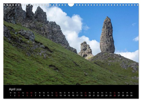 Produktbild: Isle of Skye - Schottlands Inseln (Wandkalender 2026 DIN A3 quer), CALVENDO Monatskalender