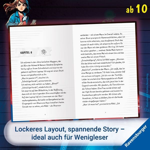 Produktbild: Sherlock & You, Band 2 - Das R&auml;tsel um die verlassene Schule