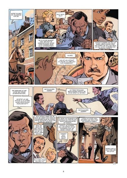 Produktbild: Die Vier von der Baker Street. Band 8