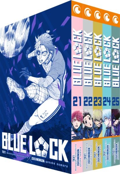 Produktbild: Blue Lock &ndash; Band 21-25 im Sammelschuber
