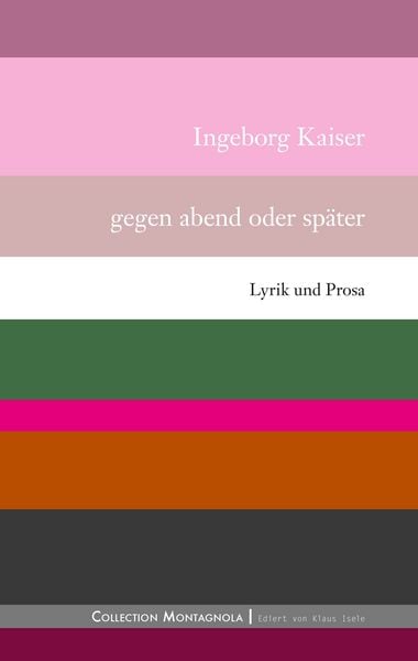 Produktbild: Gegen abend oder sp&auml;ter