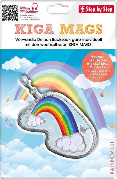 Produktbild: STEP BY STEP&reg; Kindergartenrucksack Zubeh&ouml;r Kiga Mags, Rainbow Lui
