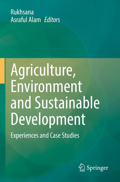 Produktbild: Agriculture, Environment and Sustainable Development