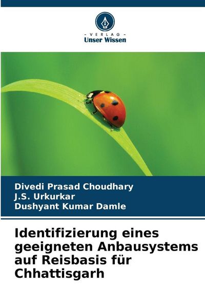 Produktbild: Identifizierung eines geeigneten Anbausystems auf Reisbasis f&uuml;r Chhattisgarh