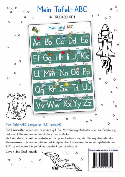 Produktbild: Mein Tafel-ABC in Druckschrift