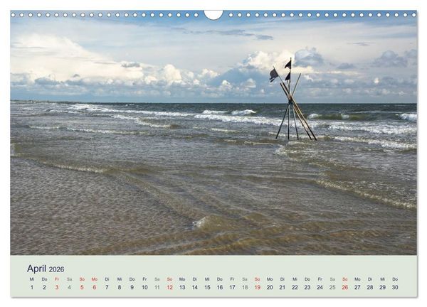 Produktbild: Fan&oslash; - Himmel, Hav og mere (Wandkalender 2026 DIN A3 quer), CALVENDO Monatskalender