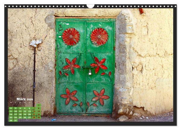 Produktbild: OMAN - Farbenfrohe orientalische T&uuml;ren (Wandkalender 2026 DIN A3 quer), CALVENDO Monatskalender