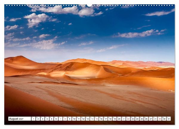 Produktbild: Namibia - Farben und Licht (hochwertiger Premium Wandkalender 2027 DIN A2 quer), Kunstdruck in Hochglanz