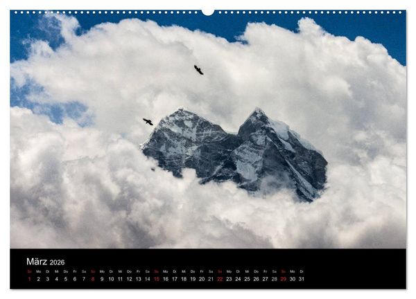 Produktbild: Everest-Nationalpark (hochwertiger Premium Wandkalender 2026 DIN A2 quer), Kunstdruck in Hochglanz