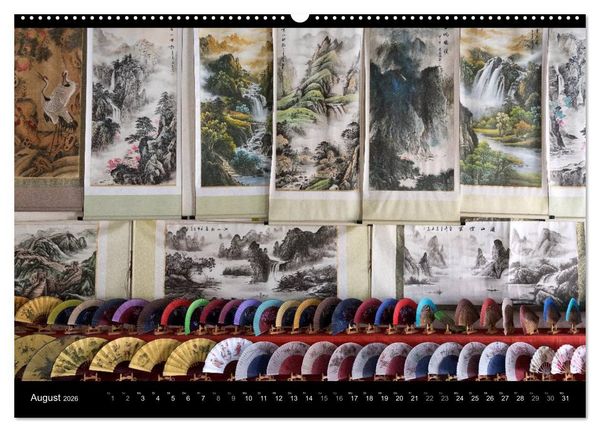 Produktbild: CHINA - Zauberberge am Drachenfluss (Wandkalender 2026 DIN A2 quer), CALVENDO Monatskalender