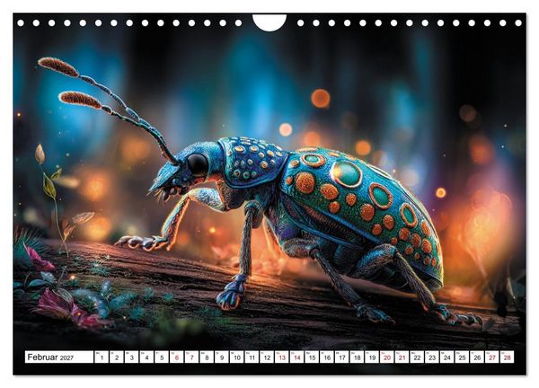 Produktbild: Magische Leuchtinsekten (Wandkalender 2027 DIN A4 quer), CALVENDO Monatskalender