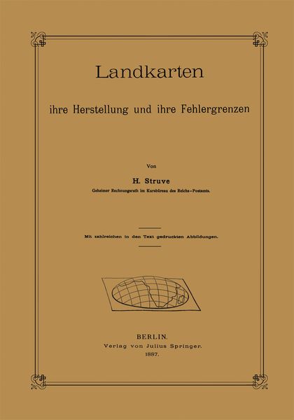 Produktbild: Landkarten ihre Herstellung und ihre Fehlergrenzen
