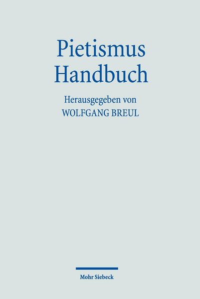 Produktbild: Pietismus Handbuch