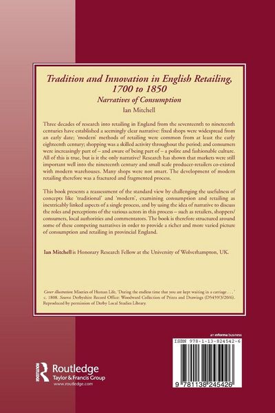 Produktbild: Tradition and Innovation in English Retailing, 1700 to 1850
