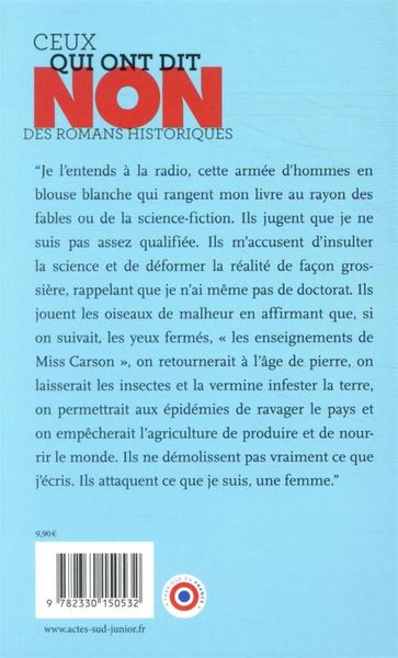 Produktbild: Rachel Carson : non &agrave; la destruction de la nature