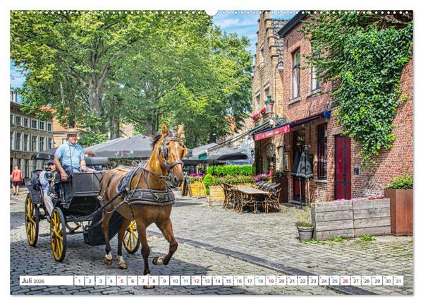 Produktbild: Br&uuml;gge sehen - und sich verlieben (Wandkalender 2026 DIN A2 quer), CALVENDO Monatskalender