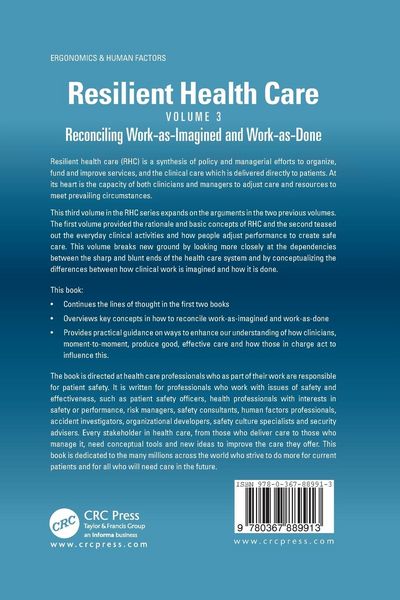 Produktbild: Resilient Health Care, Volume 3