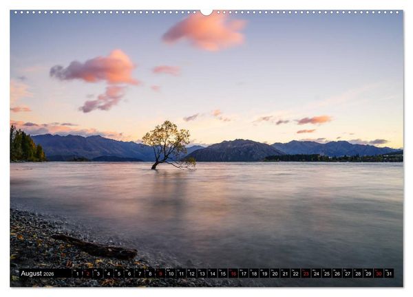 Produktbild: Neuseeland - Die sch&ouml;nsten Orte der Nord- und S&uuml;dinsel (hochwertiger Premium Wandkalender 2026 DIN A2 quer), Kunstdruck in Hochglanz