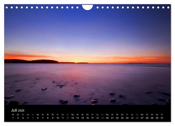 Produktbild: Sonnenunterg&auml;nge (Wandkalender 2026 DIN A4 quer), CALVENDO Monatskalender