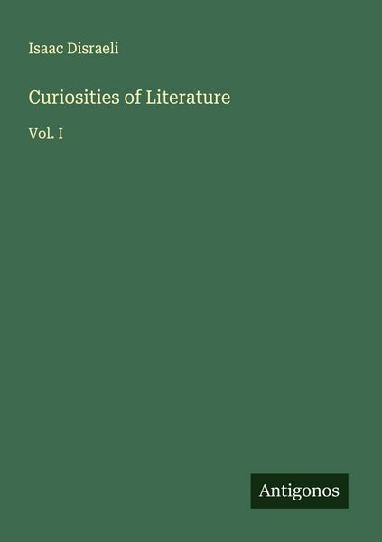 Produktbild: Curiosities of Literature