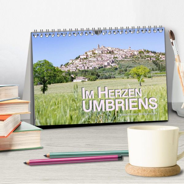 Produktbild: Im Herzen Umbriens (Tischkalender 2026 DIN A5 quer), CALVENDO Monatskalender