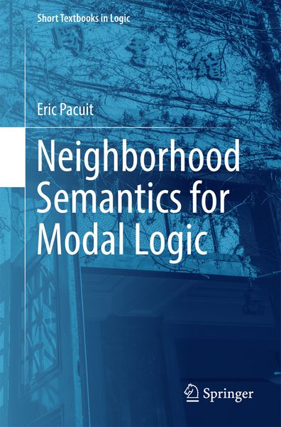 Produktbild: Neighborhood Semantics for Modal Logic