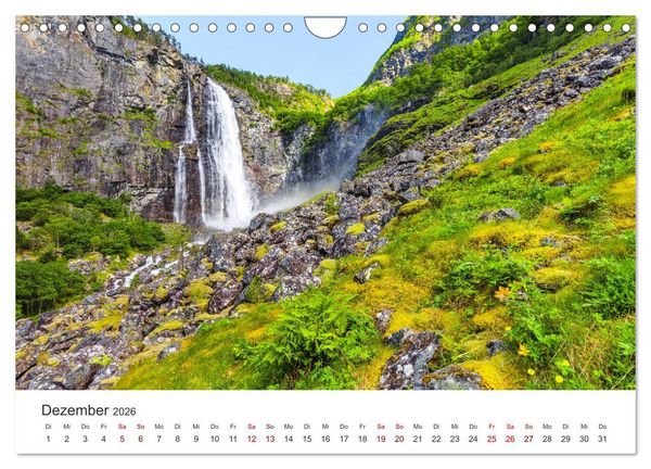Produktbild: Norwegen - Landschaften und Fjorde im westlichen Norwegen (Wandkalender 2026 DIN A4 quer), CALVENDO Monatskalender