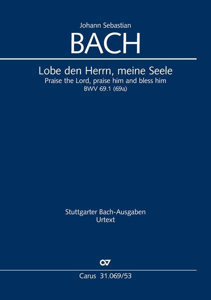 Produktbild: Lobe den Herrn, meine Seele (Klavierauszug)