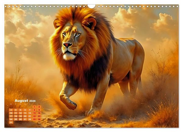 Produktbild: Wildlife im Fokus - Begegnungen auf Augenh&ouml;he (Wandkalender 2026 DIN A3 quer), CALVENDO Monatskalender